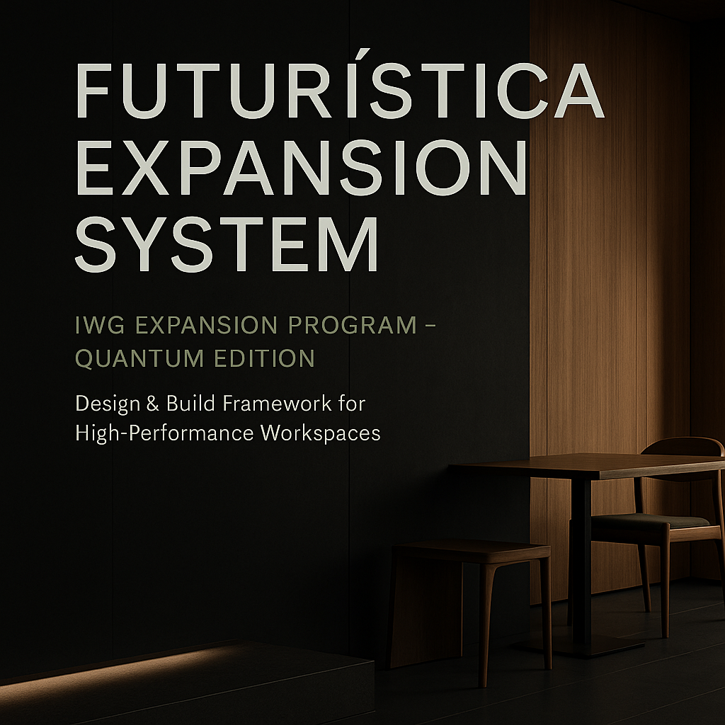 Equipo Futurística trabajando en un entorno Japandi-biofílico